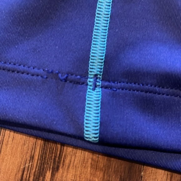 Patagonia athletic tennis dress blue pink racerback Sz XL - Picture 16 of 16